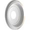 Ekena Millwork Traditional PVC Medallion (Canopies up to 7 1/2"), 13"OD x 3 1/2"ID x 1 1/4"P, Metallic Mist CMP13TREPE - alternate 4